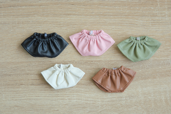 Vêtements de poupée en coton Mini Longues manches sacs de robe accessoires de poupée