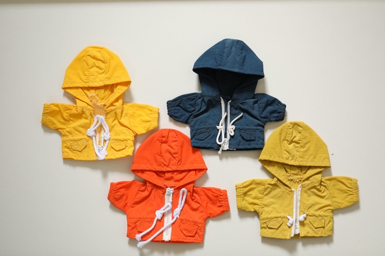 Personnalisation jouets en peluche ours Jeans trench manteau Jeans changement jouets pour enfants