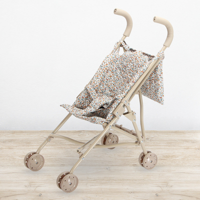 Cadeau de jouets précieux classiques personnalisés, poussette de poupée pour tout-petits avec sac à dos, poussette de poupée