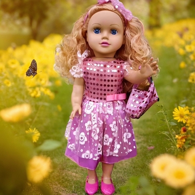 50cm Logo personnalisé OEM/ODM Éducatif en plastique Silicone Cute Doll Cadeaux