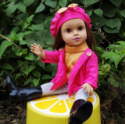 50cm Logo personnalisé OEM/ODM Éducatif en plastique Silicone Cute Doll Cadeaux