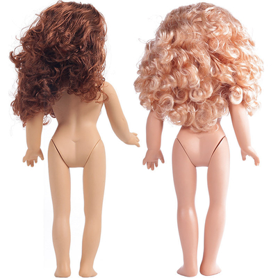 Série de mode de poupée afro-américaine de 18 pouces Numéro pour le jeu et l'apprentissage des filles