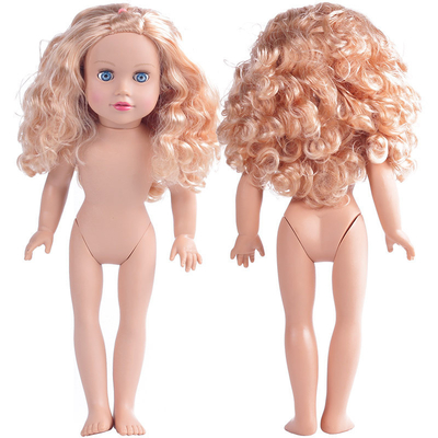 Série de mode de poupée afro-américaine de 18 pouces Numéro pour le jeu et l'apprentissage des filles
