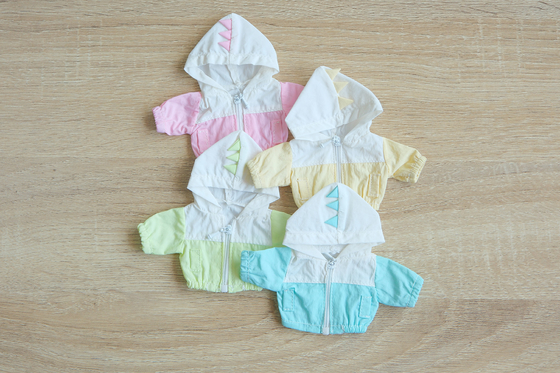 personnalisable 12cm Ours poupée vêtements SQ-01 Matériau en coton Unisexe