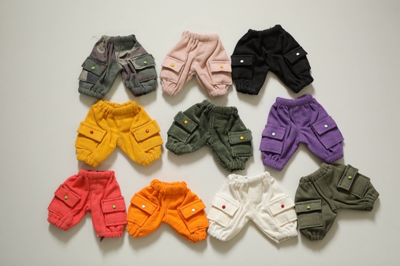 Personnalisation jouets en peluche ours Jeans trench manteau Jeans changement jouets pour enfants