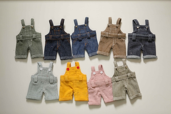 Personnalisation jouets en peluche ours Jeans trench manteau Jeans changement jouets pour enfants
