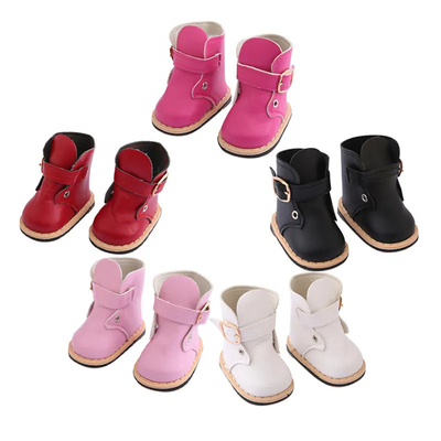 Accessoires de poupée ODM 18 pouces American Girl poupée chaussures bottes 45cm habillé en hiver bottes chaussures de poupée
