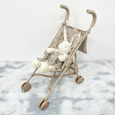 Cadeau de jouets précieux classiques personnalisés, poussette de poupée pour tout-petits avec sac à dos, poussette de poupée