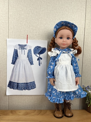 Doll américaine personnalisée de 18 pouces OEM Design original Outfits différents Style Case Show