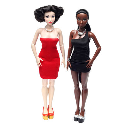 Modèle de poupée de mode de 30 cm pour poupées