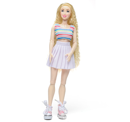 Doll de style national de 30 cm OEM Design original Différents vêtements Style Show Case