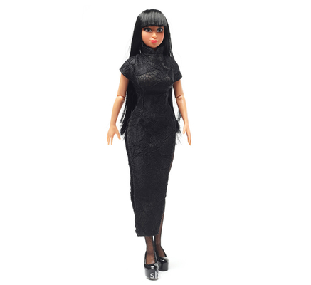 Doll de style national de 30 cm OEM Design original Différents vêtements Style Show Case